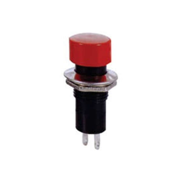 PUSH BUTTON ON ROUND Φ12 OUTSIDE ROUTE PB301B RED UNI