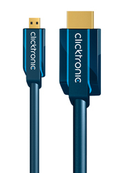Clicktronic, 70330, HDMI cable in HDMI micro 5m