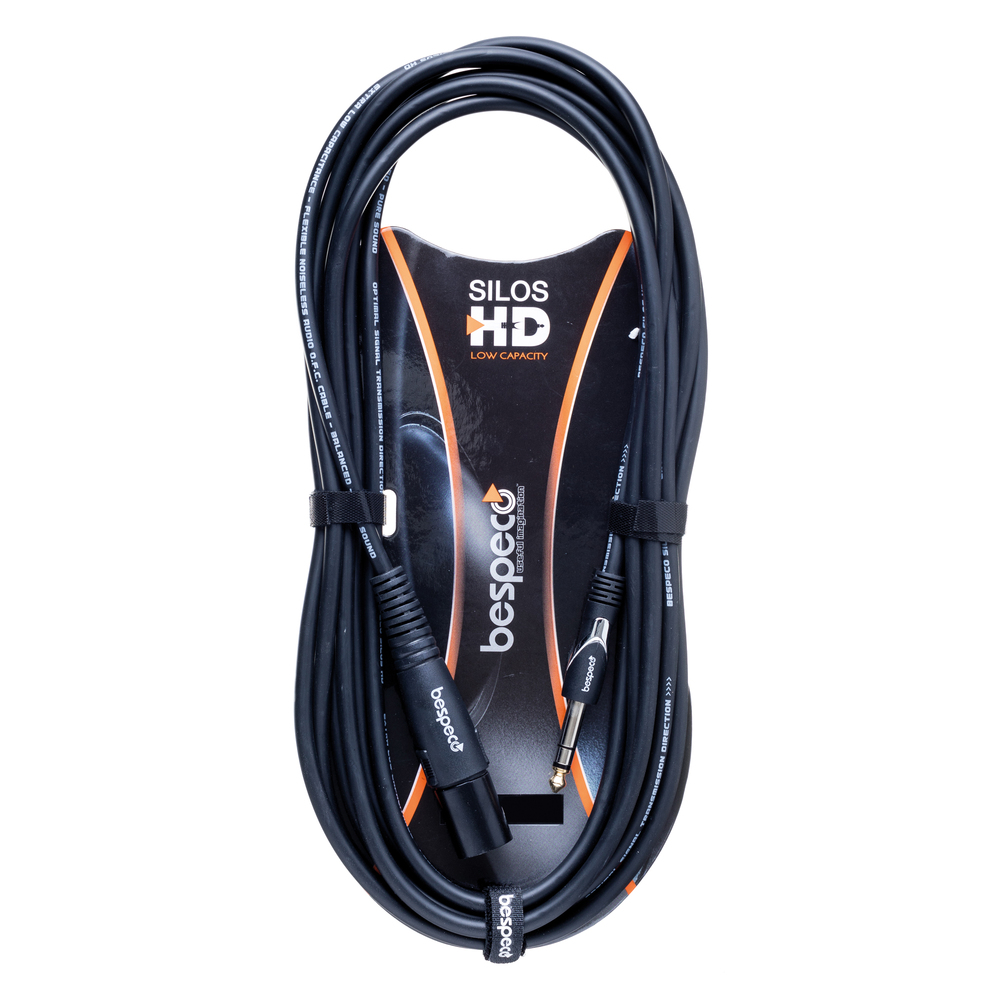 BESPECO HDSM450 CABLE XLR MALE-NAIL SOLID 4,5m