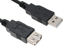 Lancom, cable USB 2.0 AM / AF extensión de 0.8 m