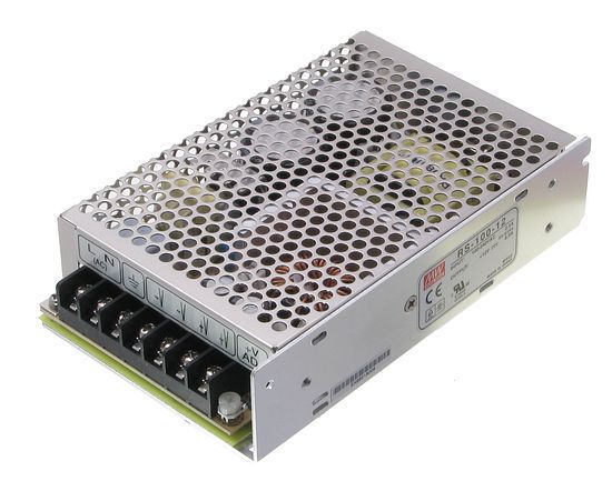 Mean Well, RS100-12, Switching Power Supply 12V, 8.5A, 100W