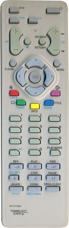 OEM, 0102, Remote control compatible with THOMSON RCT311