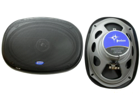 Peerless, Coaxial 6x9, 240W, Coaxial speaker 6X9 oval