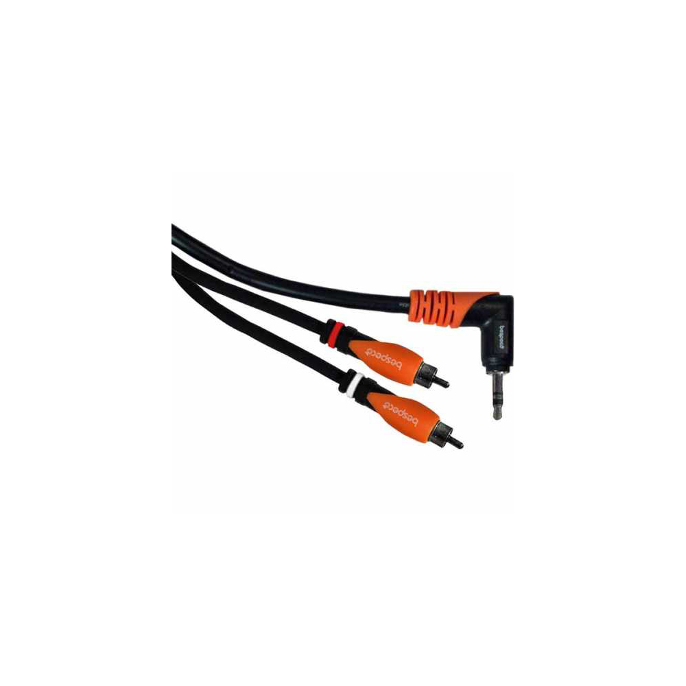 BESPECO SLYMPR180 JACK / 2 CABLE RCA, 1,8M