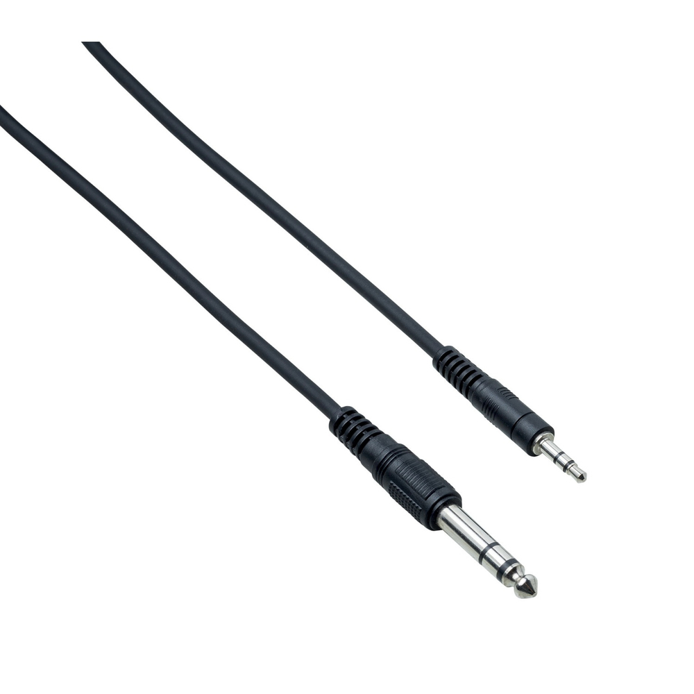 BESPECO ULE150 CABLE 6,3 STEREO JACK / 3,5 STEREO JACK 1,5m