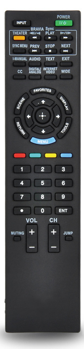 OEM, 0132, Remote control compatible with SONY RM-ED035