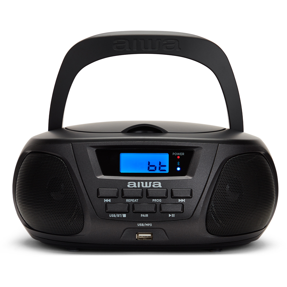 Aiwa BBTU-300BKMKII Μαύρο Φορητό Bluetooth Ηχοσύστημα