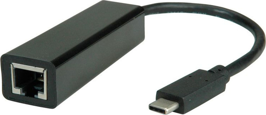Value 12.99.1115 USB-C Network Adapter for Gigabit Ethernet Wired Connection