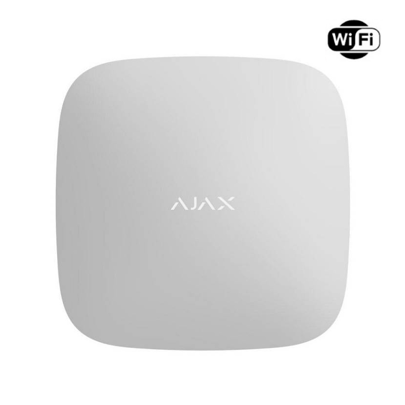 Ajax Hub 2 Plus White Wireless Alarm Panel
