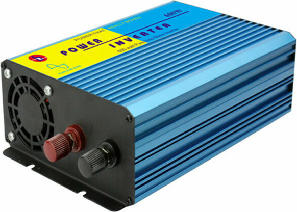 Pure Sine Inverter DC-AC 600W from 12V DC to 230V AC ZB600-S ZNB High Performance | 03.072.0126