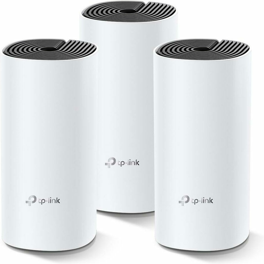 TP-LINK Deco M4 v2 Mesh Access Point Wi‑Fi 5 Dual Band (2.4 & 5GHz) σε Τριπλό Kit