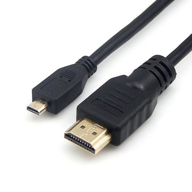 Powertech, CAB-H007, 1.5m Cable. HDMI to Micro HDMI