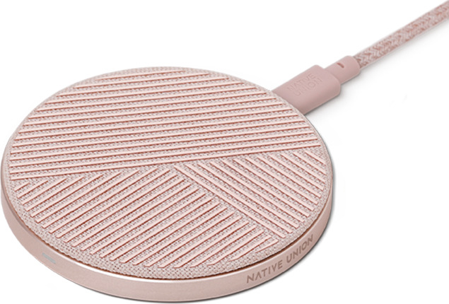 Wireless Charger Native Union Drop Wireless Charger, Slate Pink