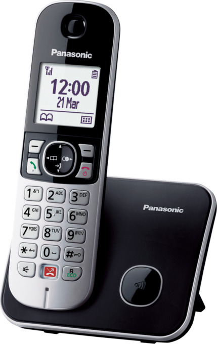 Panasonic KX-TG6851 Teléfono inalámbrico con audición abierta