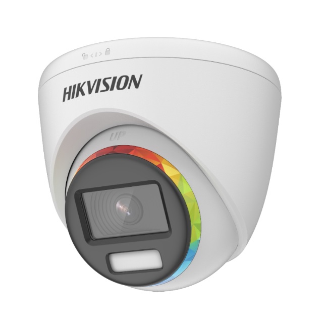 Hikvision DS-2CE72DF8T-F ColorVu 2.0 (Color Image Day - Night) HDTVI 1080p Camera 2.8mm Flashlight