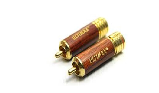ULTIMAX Male Gold Plated RCA Plug 4pcs - Equinoxe Series