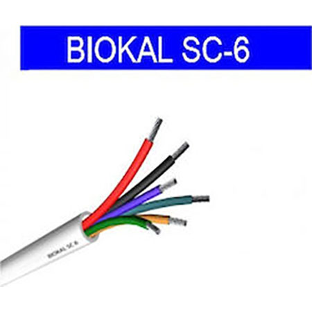 Biokal, SC-6, Καλώδιο Συναγερμού 6 αγωγών