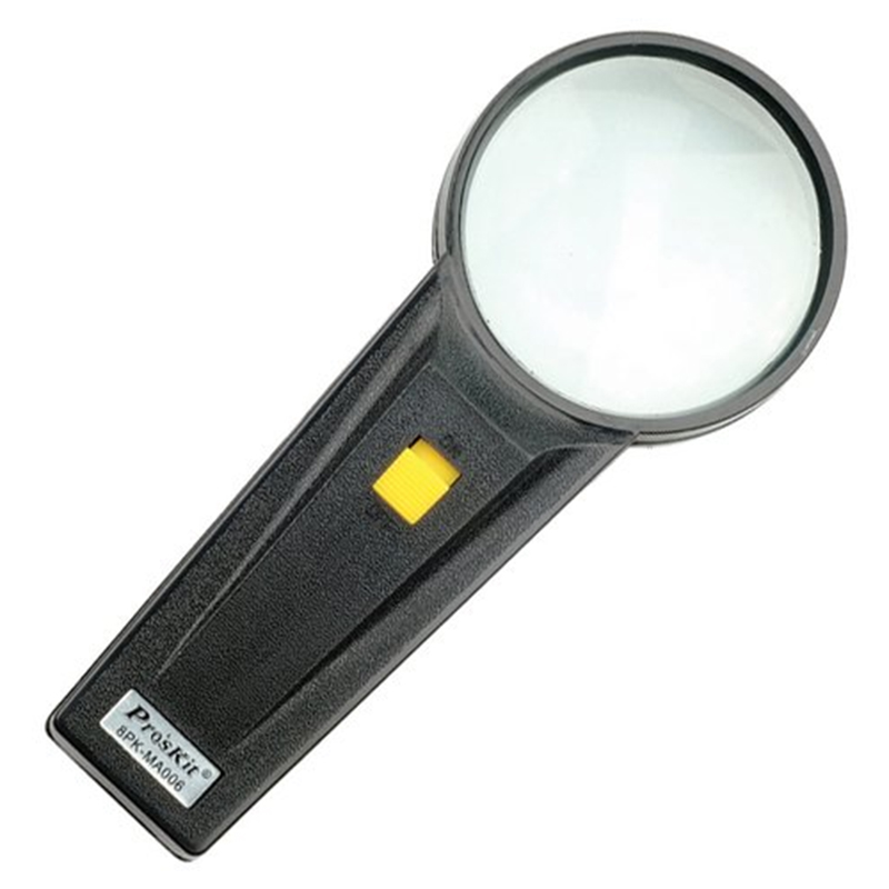 Proskit, 8PK-MA006, Hand magnifying lens (4x) Illuminated Φ62