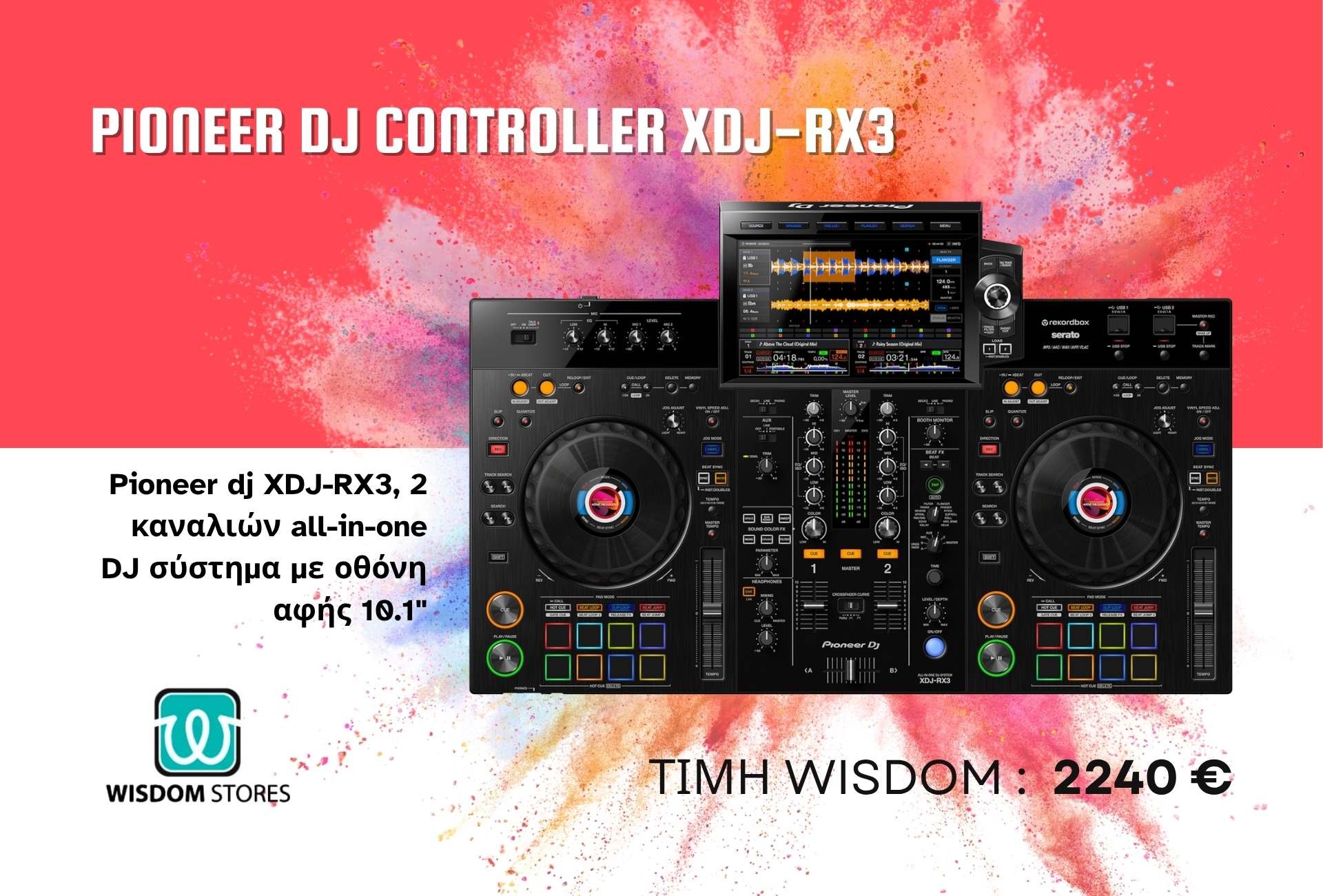 Pioneer DJ Controller XDJ-RX3