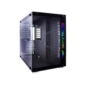 Armaggeddon Full-ATX-Gaming-Gehäuse Nimitz TR8000 Schwarz – (NTR8000B)