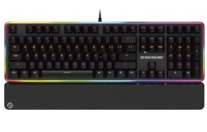 Zeroground KB-2800G Satomi Mechanische Gaming-Tastatur