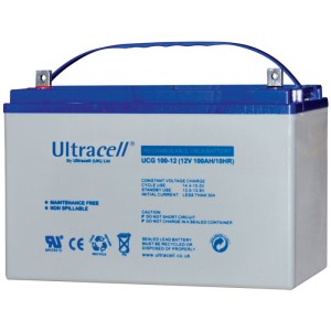 Ultracell UCG100-12 Batteria al piombo ricaricabile da 12 Volt / 100 Ah