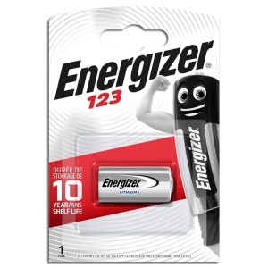 ENERGIZER EL123AP FOTO LITIO