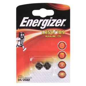 ENERGIZER LR54 / 189 / 2ST FOTO ALKALIMÜNZE F016058