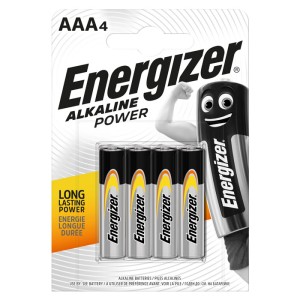 ENERGIZER AAA-LR03 / 4TEM POTENCIA ALCALINA