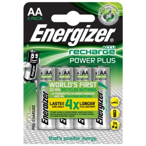 ENERGIZER AA-HR6 / 2000mAh / 4TEM POWER PLUS RECARGABLE F016480