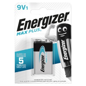 ENERGIZADOR 9V-6LR61 MAX PLUS F016584