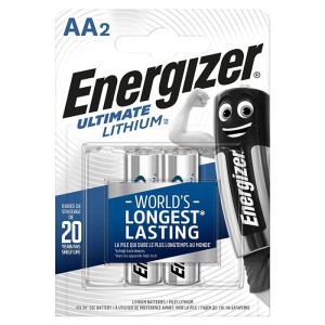 BATERÍA ENERGIZER ULTIMATE DE LITIO 2A