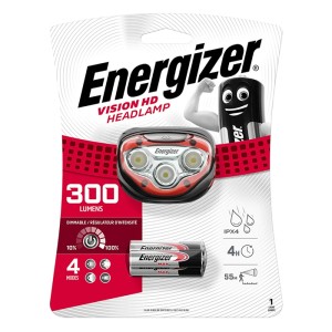 ENERGIZER VISION HD HEADLAMP 300 LUMENS