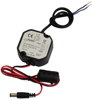 PULSAR PSC12010 12V/1A Fuente de alimentación impermeable 12V/1A Adecuada para montar en un soporte de cámara