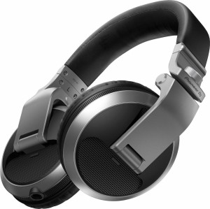 Pioneer HDJ-X5 Auriculares con cable para colocar sobre las orejas, plateados