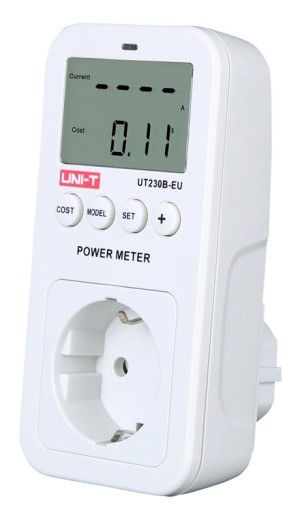 Misuratore di consumo energetico UNI-T UT230B-EU con display, 16A