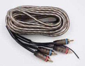 Conchord TS-2 Kabel 2 x Cinch Stecker - 2 x Cinch Stecker 2m mit Fernbedienung