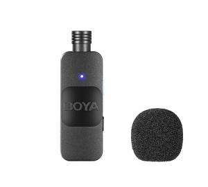 Μικρόφωνο BOYA BY-V2 Wireless 2-person Lavalier for iPhone iPad Mini Lapel Lightning connection