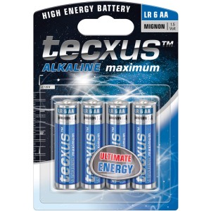 11009-LR 6 BATTERIA TECXUS 4 pezzi