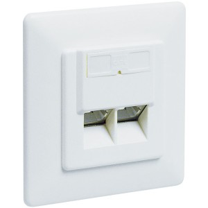 GOOBAY 68246 CAT 6 DUP WEISS FLUSH MOUNT