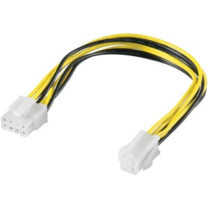 51358 PC Cavo di alimentazione Spina 8 Pin -> P4 Jack 4 pin