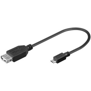 95194 ADATTATORE USB A + F / MICRO-B OTG