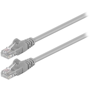 68611 CAT 5e U/UTP PATCH CABLE 0.25m GREY