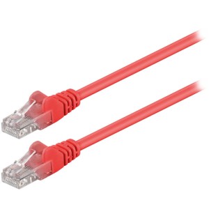 68613 CAVO PATCH CAT 5e U / UTP 0.25m ROSSO