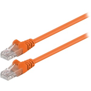 95218 CAT 5e U / UTP PATCH-KABEL 1m ORANGE