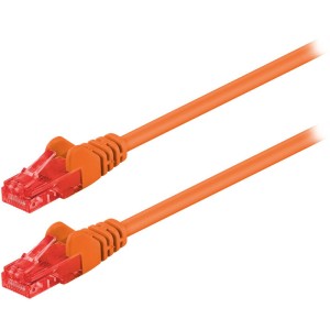 95253 CAVO PATCH CAT 6 U / UTP CCA 0.25m ARANCIO