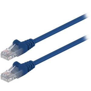 68608 CAT 5e U / UTP PATCH CABLE 0.25m BLUE