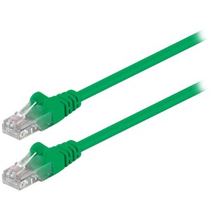 68343 CAT 5e U / UTP PATCHKABEL 1m GRÜN