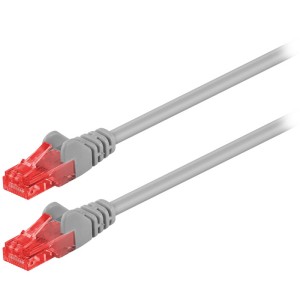 95250 CAVO PATCH CAT 6 U / UTP CCA 0.25m GRIGIO