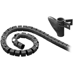 51924 WIRETUBE SPIRAL 2.5m BLACK